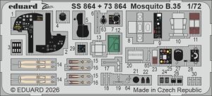 Eduard SS864 Mosquito B.35 for AIRFIX 1/72