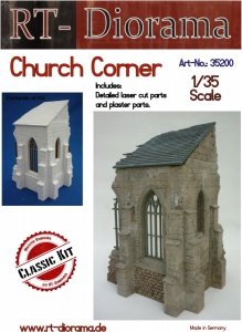 RT-Diorama 35200 Church Corner 1/35