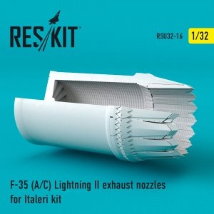 RESKIT RSU32-0016 F-35 (A,С) LIGHTNING II EXHAUST NOZZLES FOR ITALERI KIT 1/32