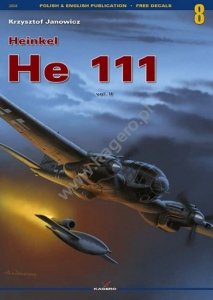 Kagero 3008 Heinkel He 111 vol. II EN/PL ( no decal )