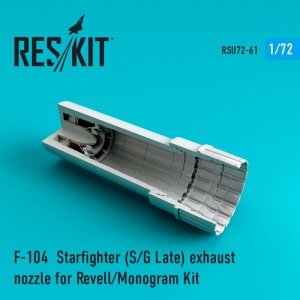 RESKIT RSU72-0061 F-104 S/G Late Starfighter exhaust nozzle for Revell, Monogram 1/72