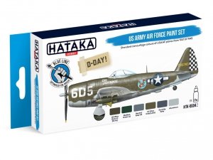 Hataka HTK-BS04.2 - US Army Air Force paint set (6x17ml)