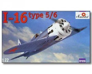 A-Model 72123 Polikarpov I-16 type 5/6 soviet fighter 1:72