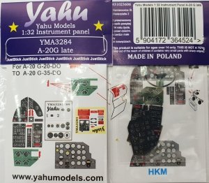 Yahu YMA3284 A-20G Late (HKM) 1/32