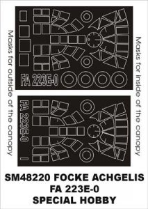 Montex SM48220 Focke-Achgelis FA223 SPECJAL HOBBY