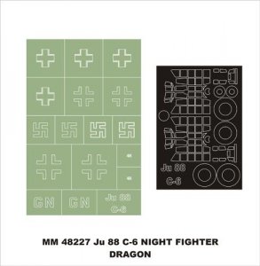 Montex MM48227 Ju-88C-6 NIGHT FIGHTER DRAGON