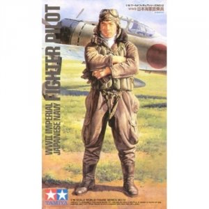 Tamiya 36312 WWII Imperial Japanese Navy Fighter Pilot (1:16)