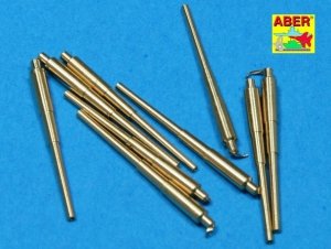 Aber 1:700L-11 Set of 9 pcs 406 mm long barrels for ships: North Carolina, Washington 1/700