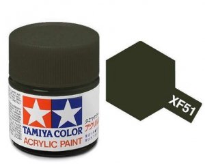 Tamiya 81351 Acryl XF-51 Khaki Drab 23ml