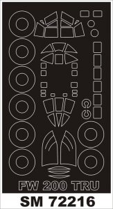 Montex SM72216 Fw 200C-3 TRUMPETER