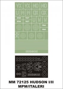 Montex MM72125 Hudson I/II MPM 72518 1/72
