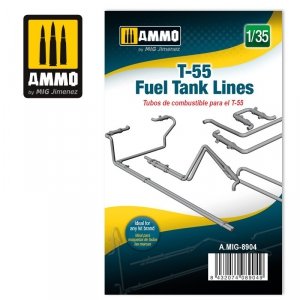 Ammo of Mig 8904 Fuel lines for T-54/55/62 1/35