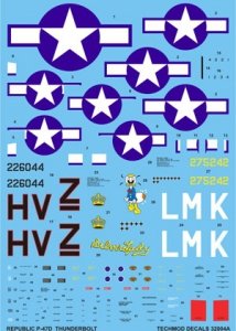 Techmod 32004 - Republic P-47D Thunderbolt (1:32)