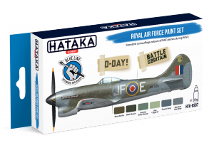 Hataka HTK-BS07 BLUE LINE – Royal Air Force paint set 6x17ml