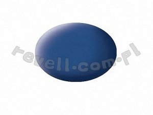 Revell 36156 Niebieski - Blue mat RAL 5000 Aqua Color 18 ml