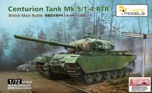 Vespid Models VS720017S Centurion Mk.5/1 - 4. RTR British Main Battle Tank - Deluxe Edition 1/72