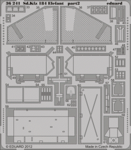 Eduard 36241 Sd. Kfz. 184 Elefant 1/35 Tamiya
