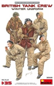 MiniArt 35121 British Tank CREW. Winter Unifrom 1/35