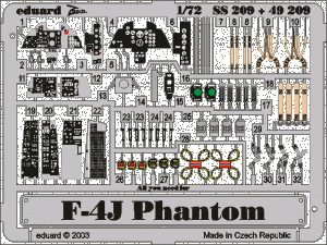 Eduard SS209 F-4J 1/72 HASEGAWA