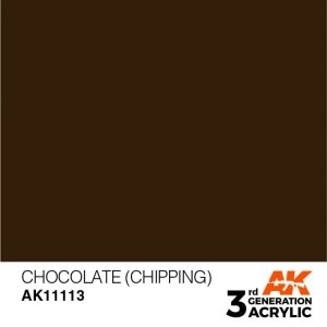 AK Interactive AK11113 CHOCOLATE (CHIPPING) – STANDARD 17ml