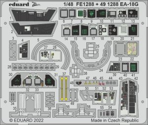 Eduard FE1288 EA-18G MENG 1/48