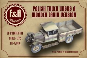 F&A Miniatures FA-72019 Ursus A Wooden Cabin 1/72