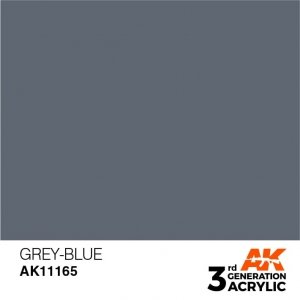 AK Interactive AK11165 GREY-BLUE – STANDARD 17ml