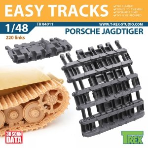 T-Rex Studio TR84011 Porsche Jagdtiger Tracks 1/48