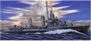 Pit-Road W212 US Navy Destroyer Benson Class DD-605 USS Caldwell 1/700