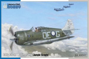 Special Hobby 48241 CAC CA-19 Boomerang 'Jungle Scouts' 1/48