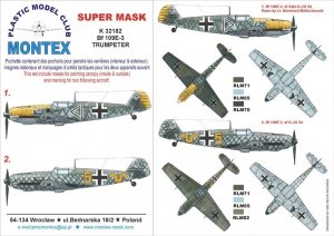 Montex K32182 BF 109E-3 1/32