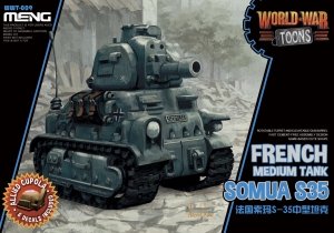 Meng Model WWT-009 World War Toons Somua S35