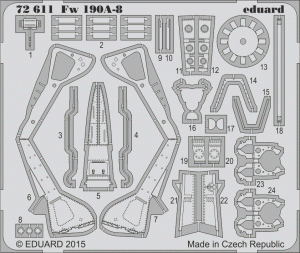 Eduard 72611 Fw 190A-8 1/72 EDUARD