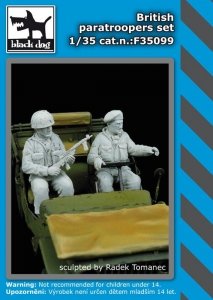 Black Dog F35099 British paratroopers set 1/35