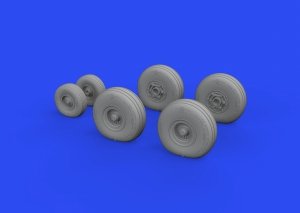 Eduard 672263 C-130 wheels ZVEZDA 1/72