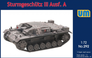 Unimodels 292 Sturmgeschutz III Ausf. A 1/72