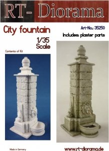 RT-Diorama 35250 City fountain 1/35