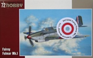 Special Hobby 72240 Fairey Fulmar Mk.I Captured Marking (1:72)