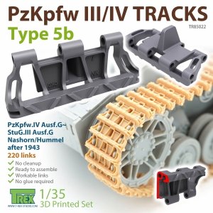 T-Rex Studio TR85022 PzKpfw.III/IV Tracks Type 5b 1/35