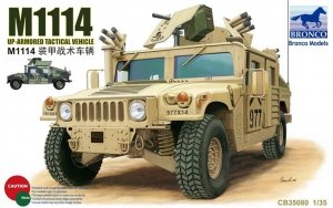 Bronco CB35080 M1114 Up-Armored Tactical Vehicle (1:35)