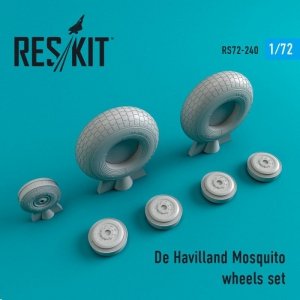 RESKIT RS72-0240 De Havilland Mosquito wheels set 1/72