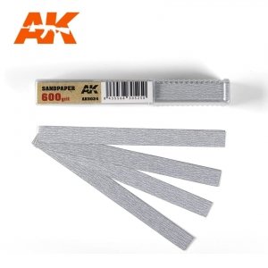 AK Interactive AK9024 SANDPAPER GRAIN 600 (DRY)