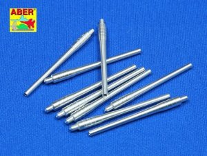 Aber 350L-09 Set of 9 pcs 460 mm barrels for Japanese ships Yamato and Musashi (1:350)