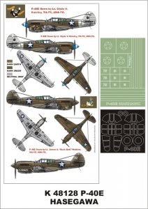 Montex K48128 P-40E 1/48