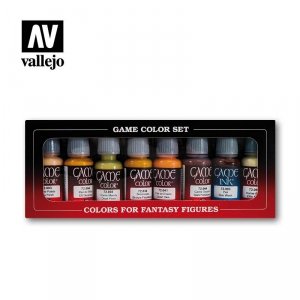 Vallejo 72295 Skin Tones Colors Set 8x17ml