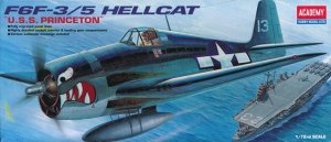 Academy 12500 F6F-3/5 HELLCAT USS PRINCETON 1/72