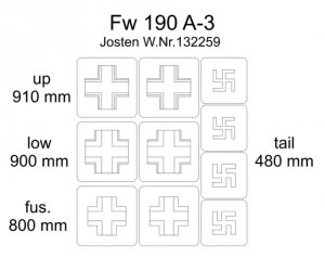 Omask 23002 Fw 190 A-3 1/32