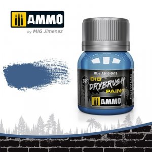 Ammo of Mig 0615 DRYBRUSH Blue 40ml