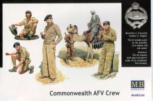 Master Box 3564 Commonwealth AFV Crew Noth Africa 1942-1943 (1:35)