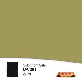 Lifecolor UA251 Dunkelgelb base colour 22ml